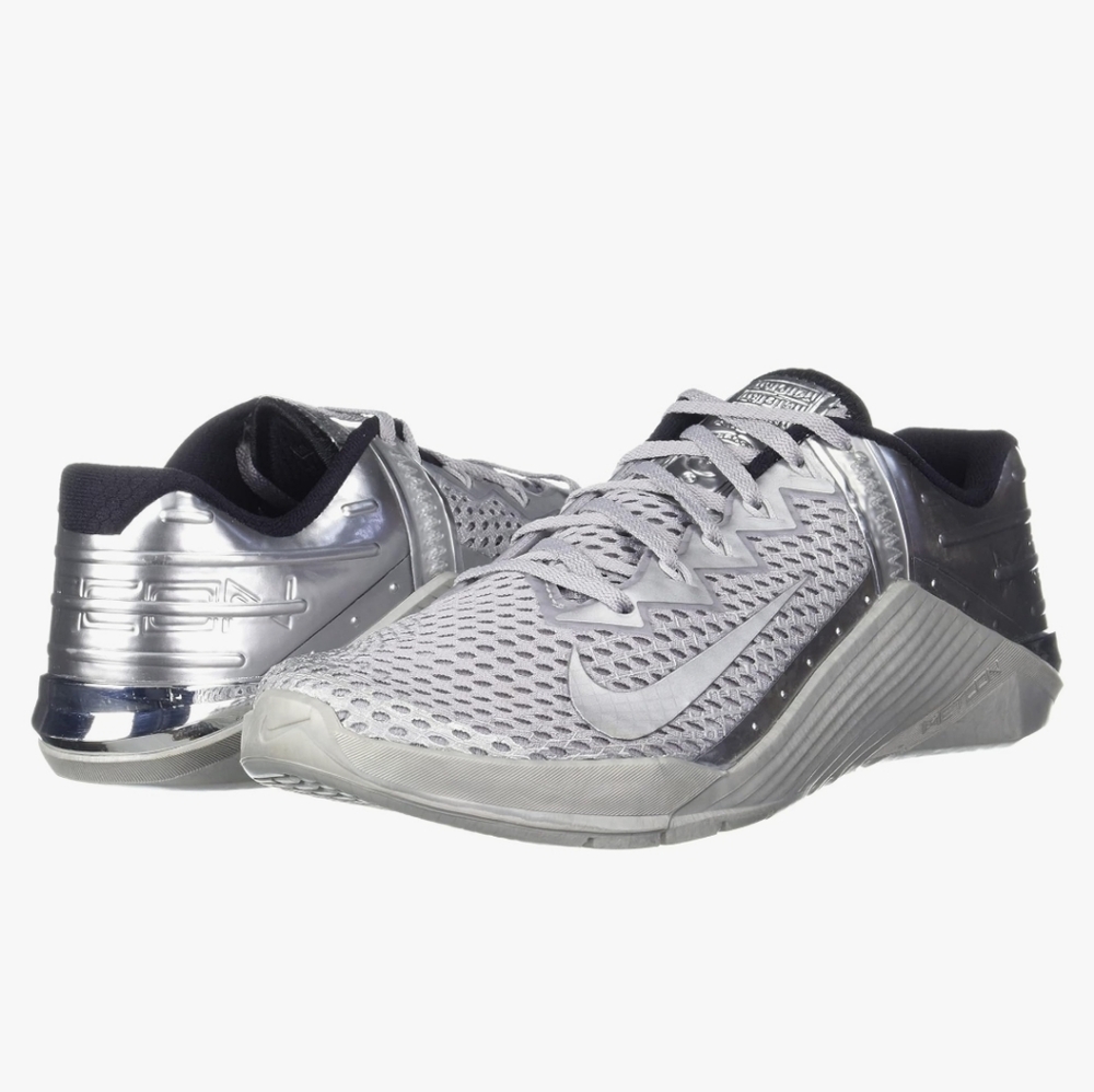 Nike Men's Metcon 6 Training Shoes Black/Anthracite/Metallic Silver